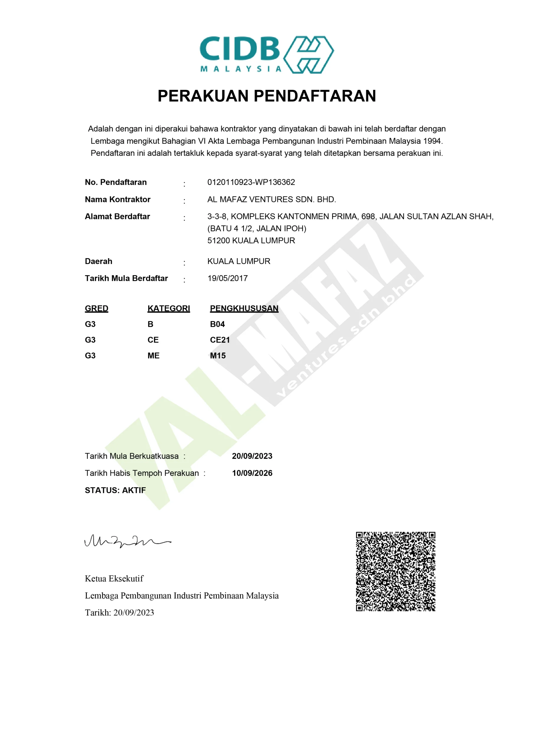 SIJIL CIDB_G3 2026